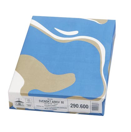 Kopieringspapper Svenskt Arkiv A3 100g 500/fp