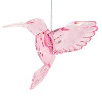 Temadekoration Kolibri rosa