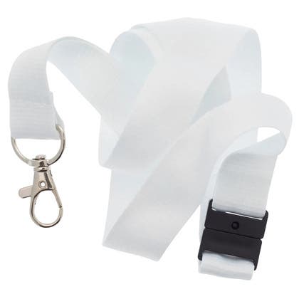 Nyckelband karbinkrok vit