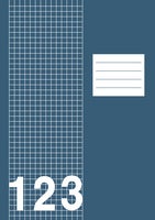 Räknehäfte A5 rutat 5x5mm