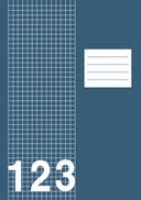 Räknehäfte A5 rutat 5x5mm