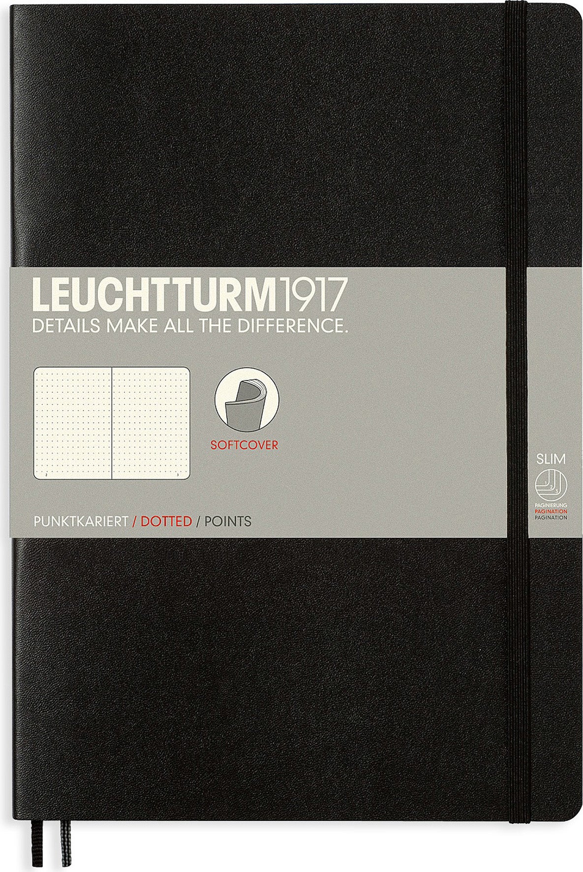 Anteckningsbok Leuchttrum B5 Soft Dot-sidor