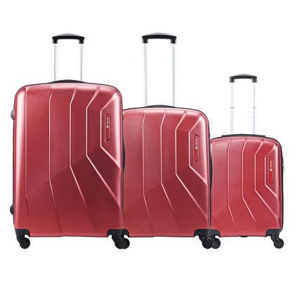 Väskset Paddington 3 delar Röd Carlton