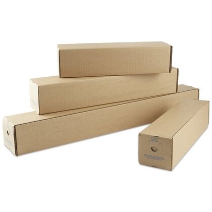 Papptuber fyrkantiga