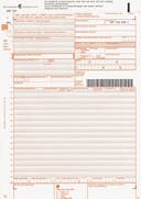 Fraktsedel 1 original + 3 kopior 100-pack