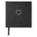 Anteckningsbok Paperstyle Event Edition Heart Black