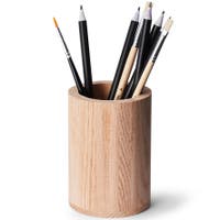 Pennställ rund trä