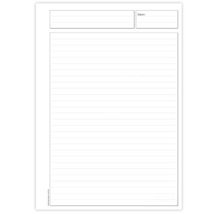 Konferensblock A4 linjerat 25 st/fp