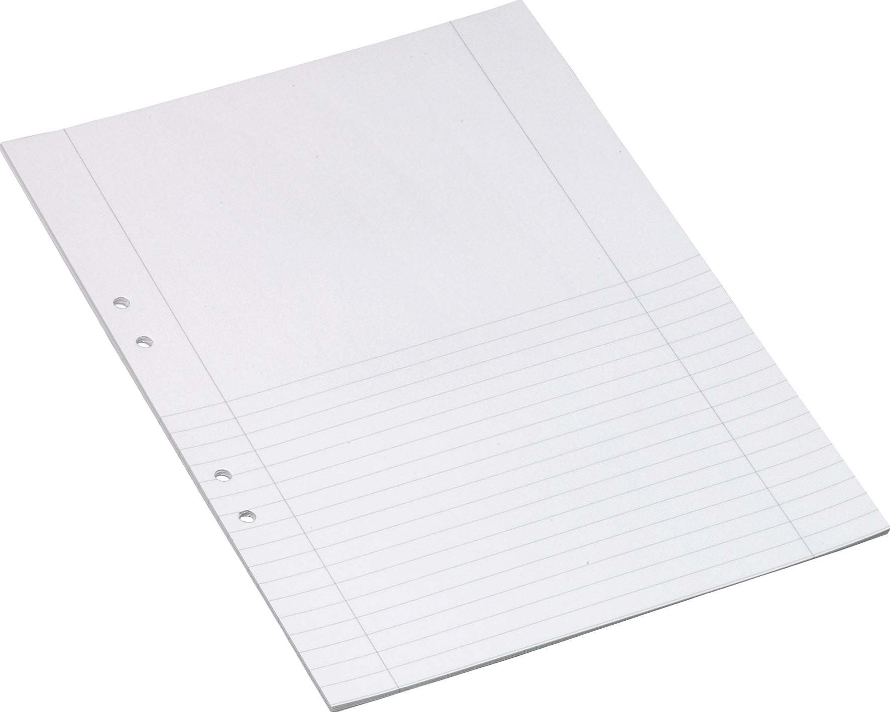 Arbets- / Provskrivningsblad A4