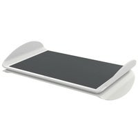 Fotstöd justerbart Ergo ljusgrå