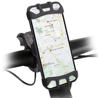 Mobiltelefonhållare för cykel/skoter vridbar 360°