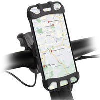 Mobiltelefonhållare för cykel/skoter vridbar 360°