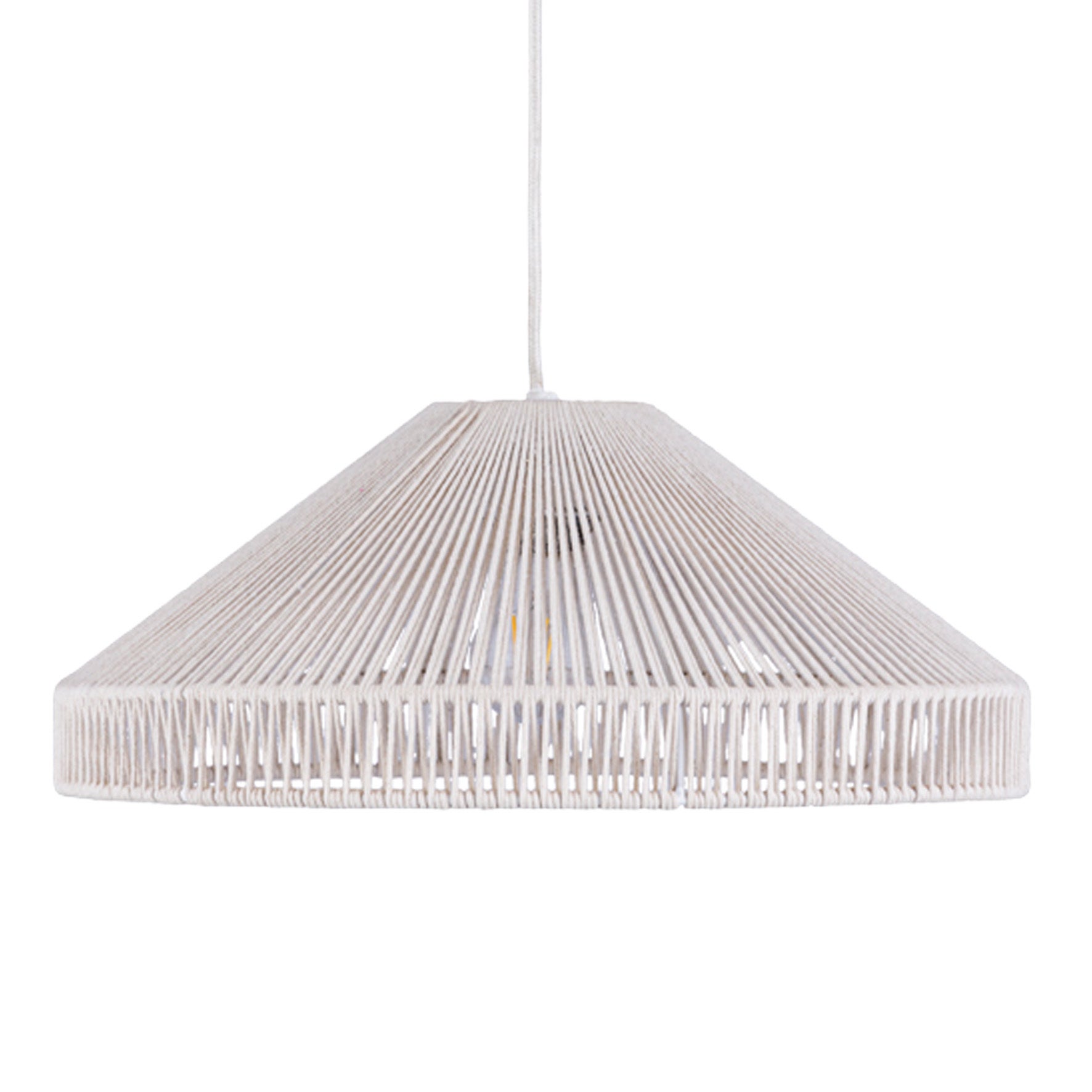 Taklampa Palett D45 bomull cream