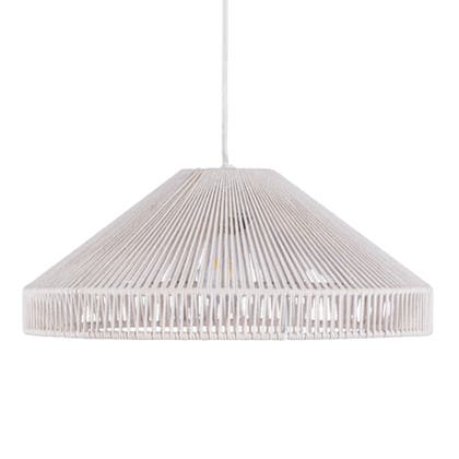 Taklampa Palett D45 bomull cream