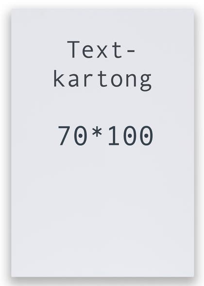 Textkartong 70 x 100 cm 5-pack