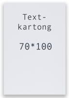 Kartong 70x100 cm vit 5-pack