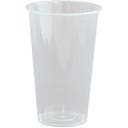 Plastglas flergångs klar 40 cl 25-pack