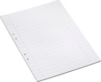 Arbetsblad A4 linjerat 14,5mm 500/fp