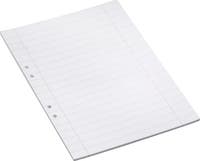 Arbetsblad A4 linjerat 14,5mm 500/fp