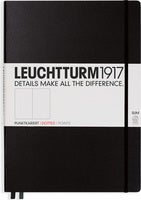 Anteckningsbok A4+ dot Black