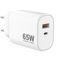 Laddare USB-A+USB-C GaN PD 65W