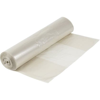 Sopsäck 70 liter transparent 50my 25 st/rulle