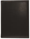 Konferensmapp med ringmekanism svart