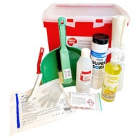 Akutbox/saneringskit Mini för kroppsvätskor
