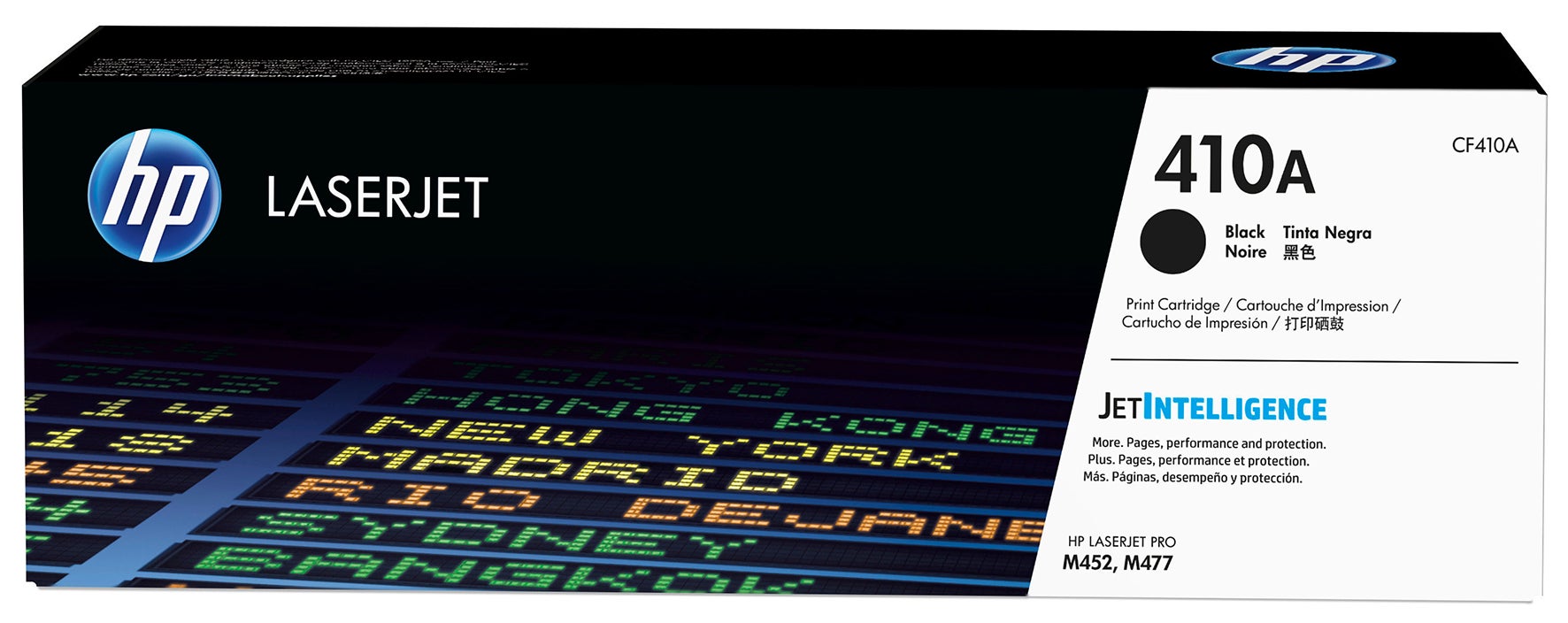 Toner HP 410A CF410A Svart 2.300 sidor