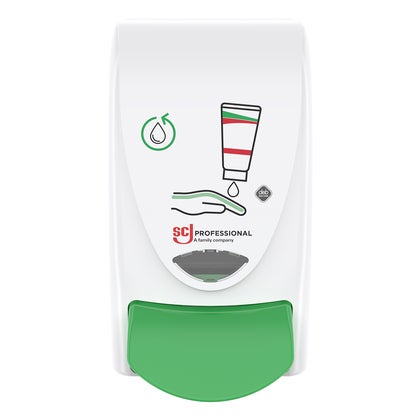 Dispenser arbetskräm 1 liter vit