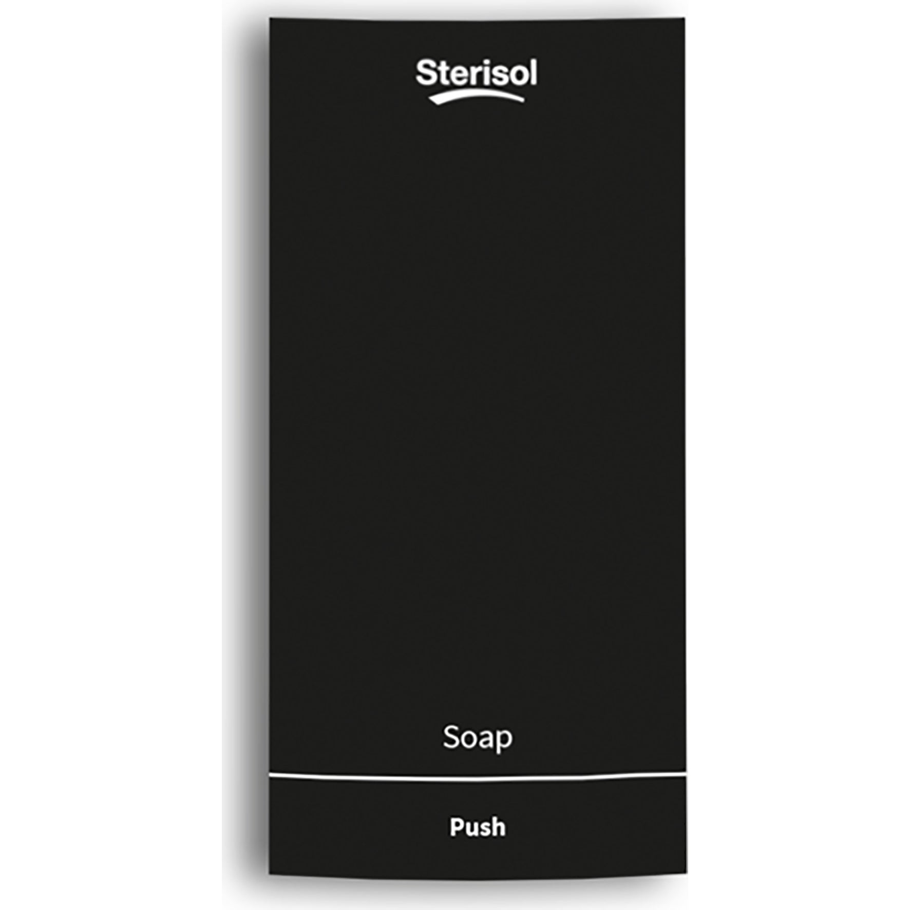 Dispenser Ecoline  Slim Svart Soap