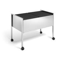 Hängmappsvagn ECONOMY DUO 100 A4 silver