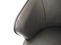 Stol Montreal svart konstläder/ask