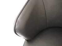 Stol Montreal svart konstläder/ask