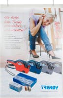 Plastficka frihängande 70 x 100 cm transparent