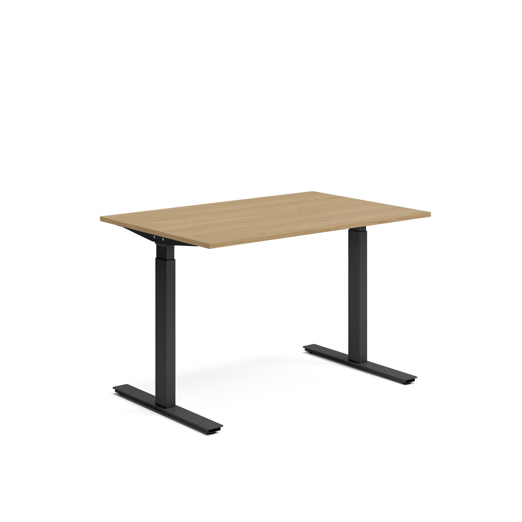 Höj- och sänkbart skrivbord Ergofunk Smart 1200x800 mm Svart underrede