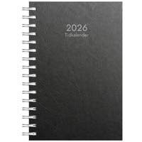 Tidkalender 2026 svart kartong