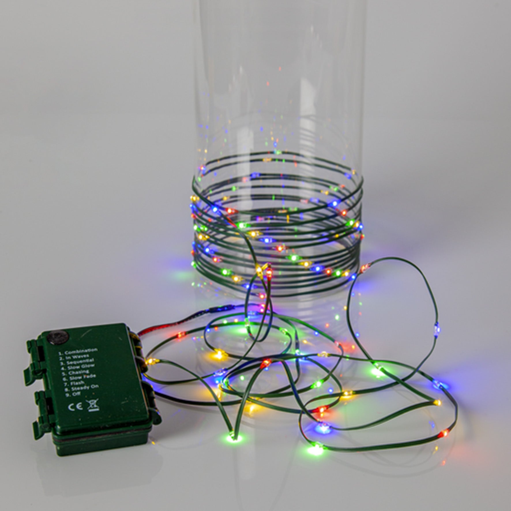 Ljusslinga Dew Drop batteri 7 m