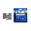 Märkband TZe231S2 12 mm x 4 m svart/vit