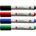 Whiteboard-penna snedskuren 4 st/set