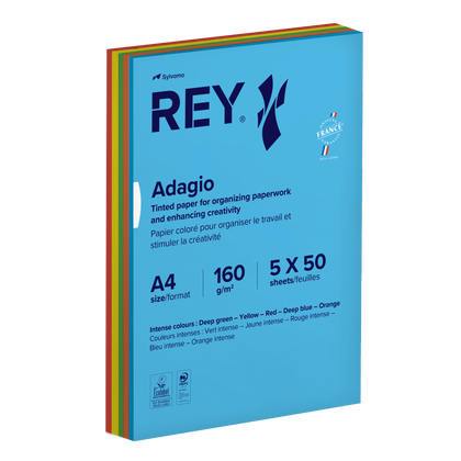 Färgat kopieringspapper A4 160g intense 250/fp