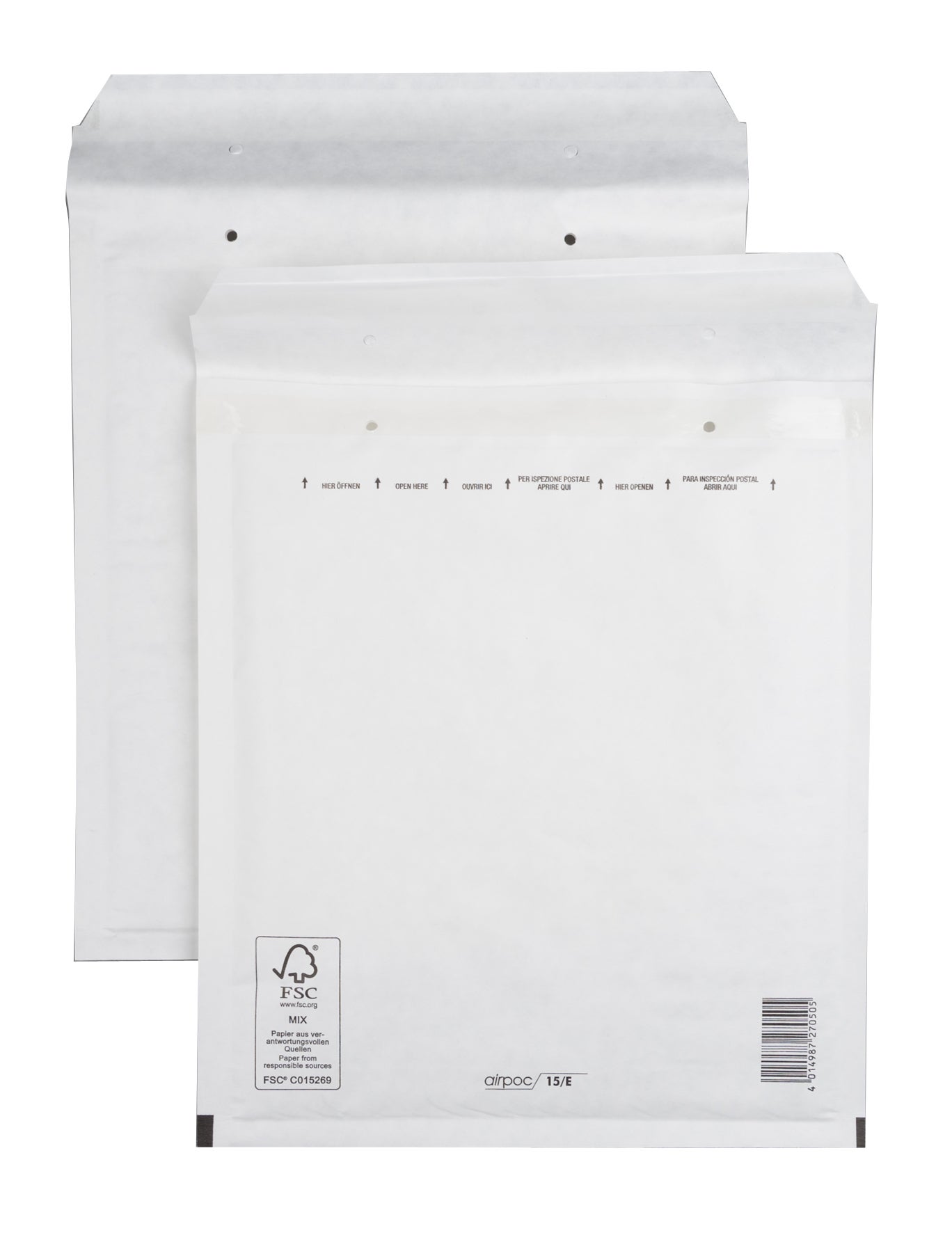 Bubbelpåse nr15 220x265 10/fp