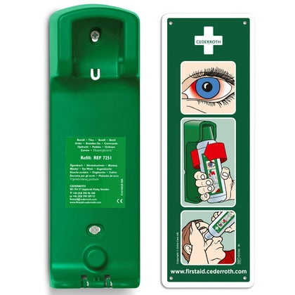 Vägghållare till ögondusch