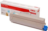 Toner OKI MC873 Cyan 10K