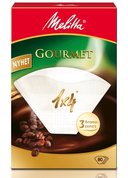 Kaffefilter 1x4 Gourmet Melitta