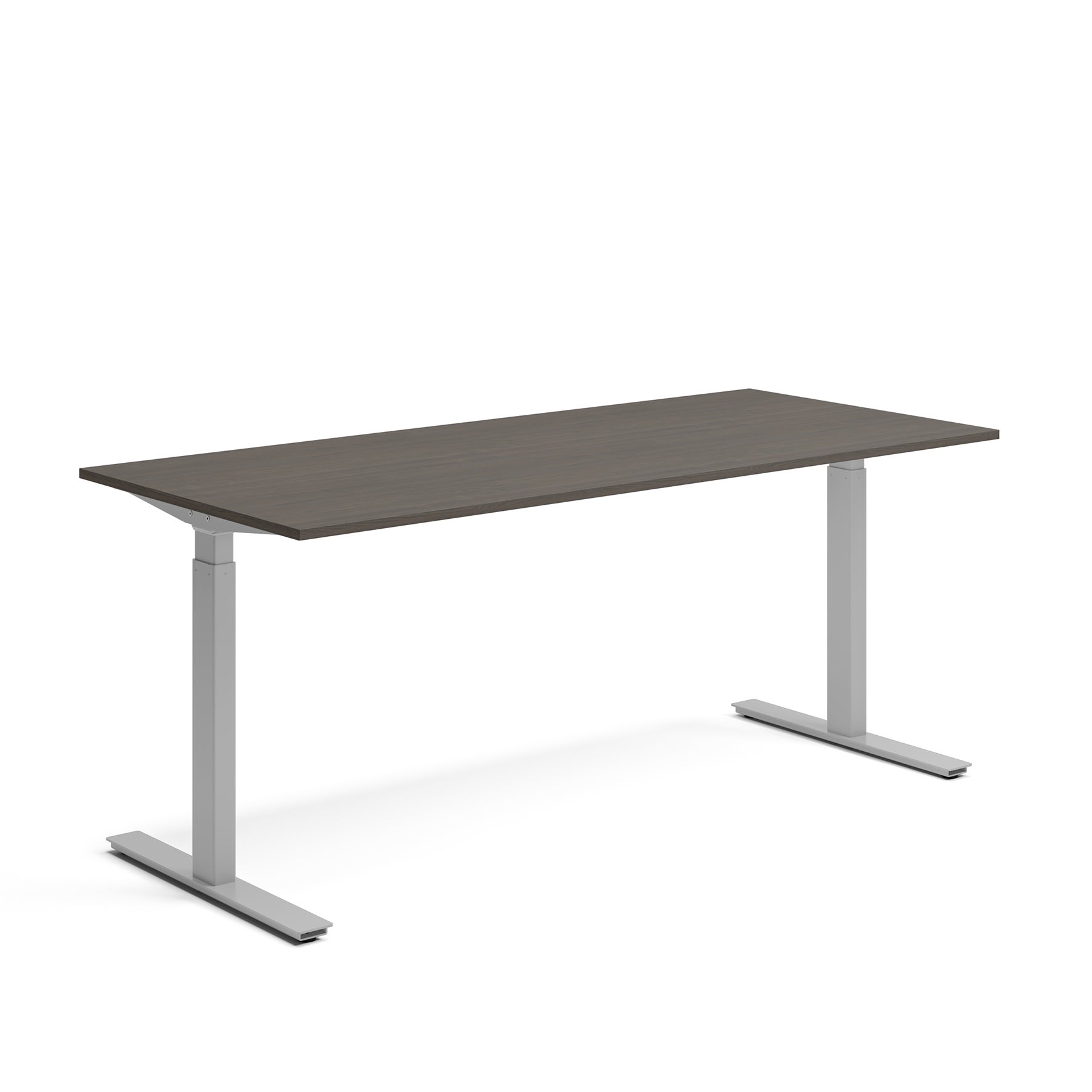 Höj- och sänkbart skrivbord Ergofunk Smart 1800 x 800 mm Silver underrede