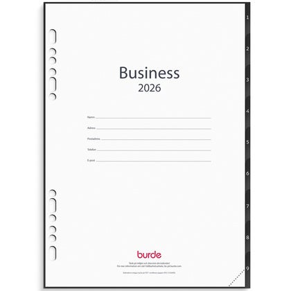 Kalender grundsats Business 2026