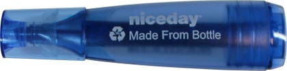 Överstrykningspenna Niceday PET blå