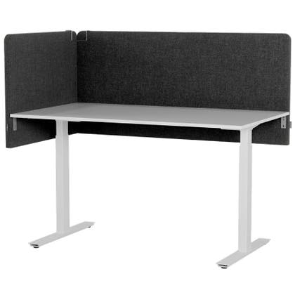 Bordsskärm Selma 800 x 650 mm Svart