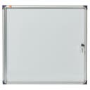Anslagstavla låsbar tunn 6x A4 magnetisk